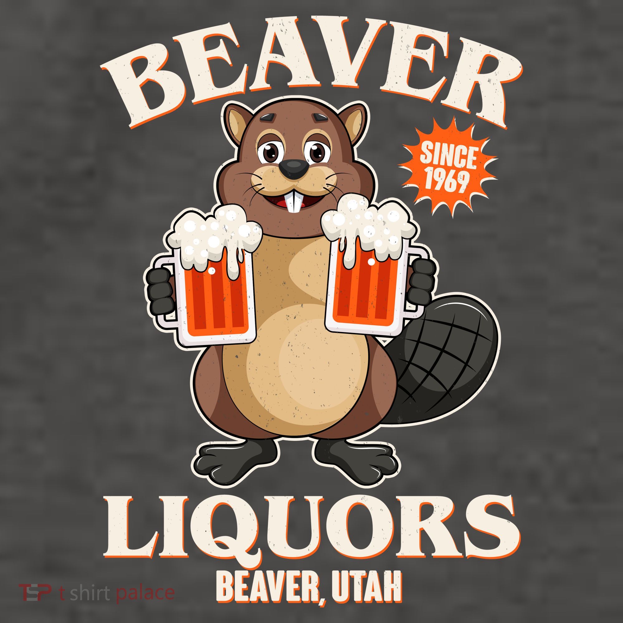 Beaver Liquors Since 1969 Beaver Utah Vector Backpack