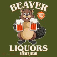 Beaver Liquors Since 1969 Beaver Utah Sustainable Bucket Hat thumb 2