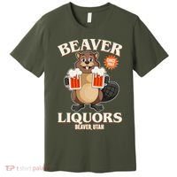 Beaver Liquors Since 1969 Beaver Utah Premium T-Shirt thumb 0