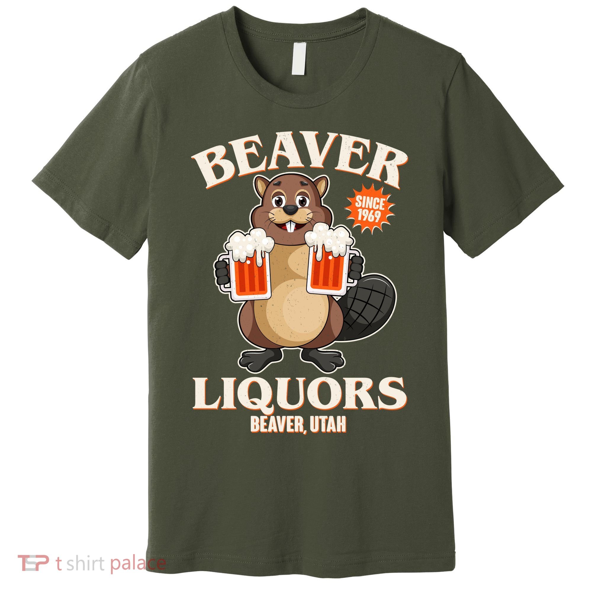 Beaver Liquors Since 1969 Beaver Utah Premium T-Shirt