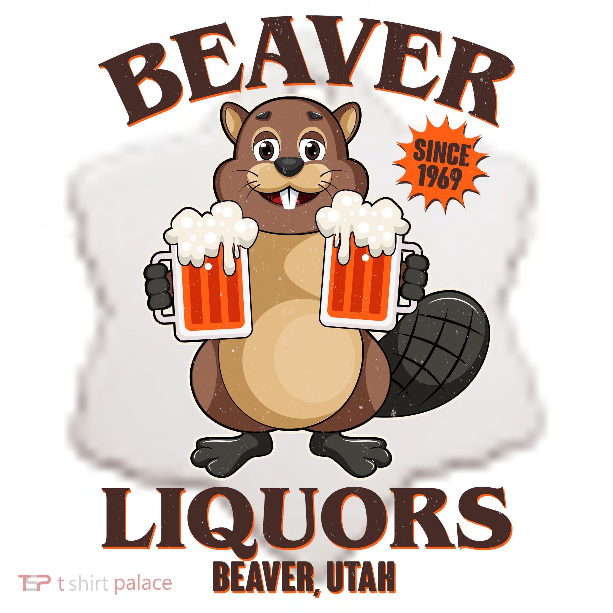 Beaver Liquors Since 1969 Beaver Utah Ceramic Ornament