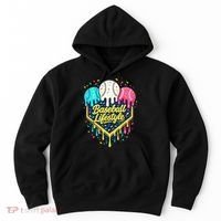 Baseball Life Style Ice Cream Drip Hoodie thumb 0