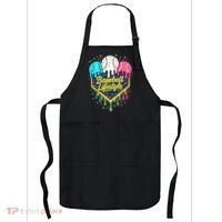 Baseball Life Style Ice Cream Drip Apron thumb 0