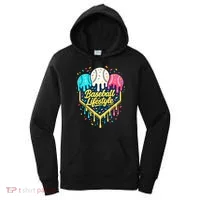 Baseball Life Style Ice Cream Drip Women's Hoodie thumb 0