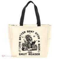 Book Lover Spread Those Pages Tote Bag thumb 0