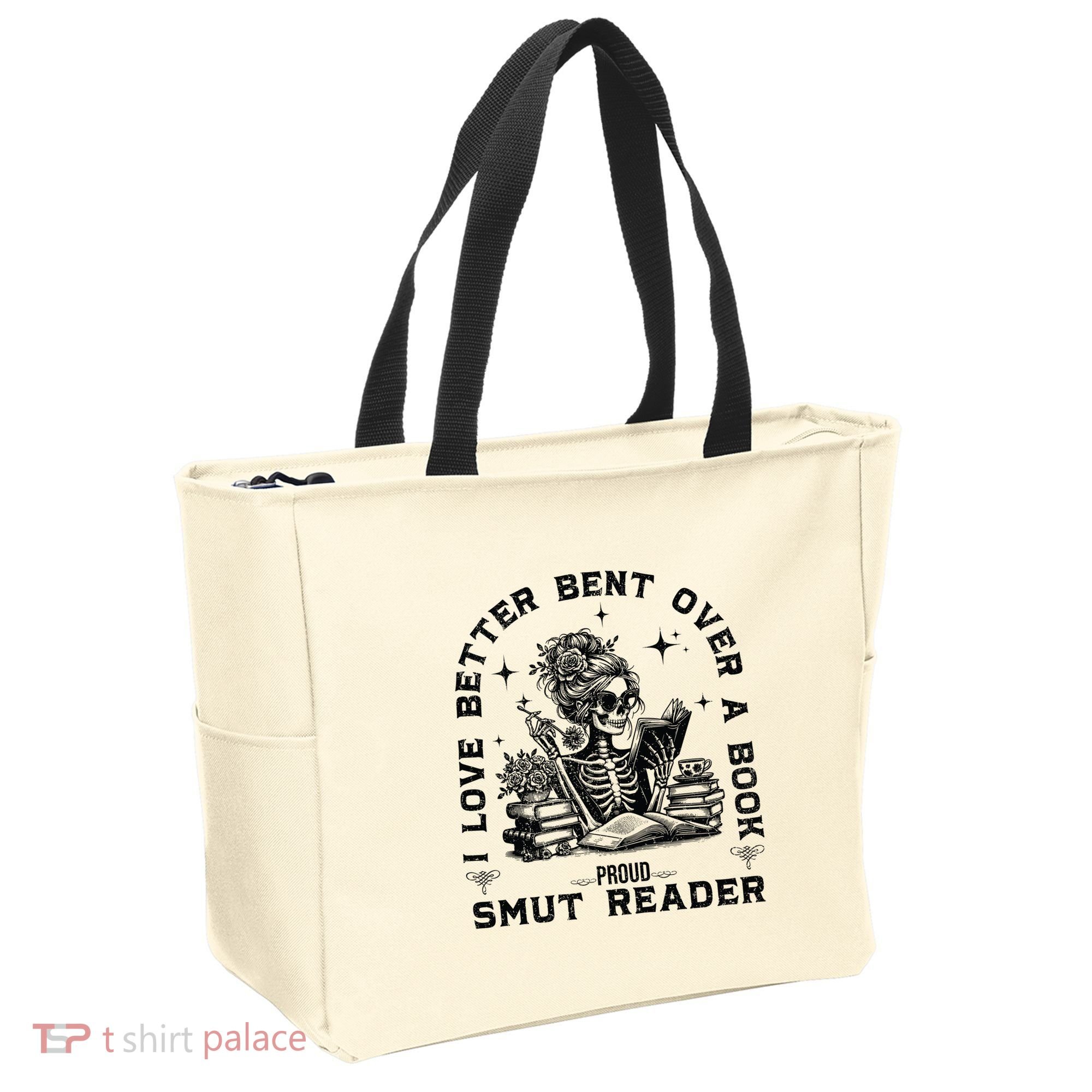 Book Lover Spread Those Pages Tote Bag