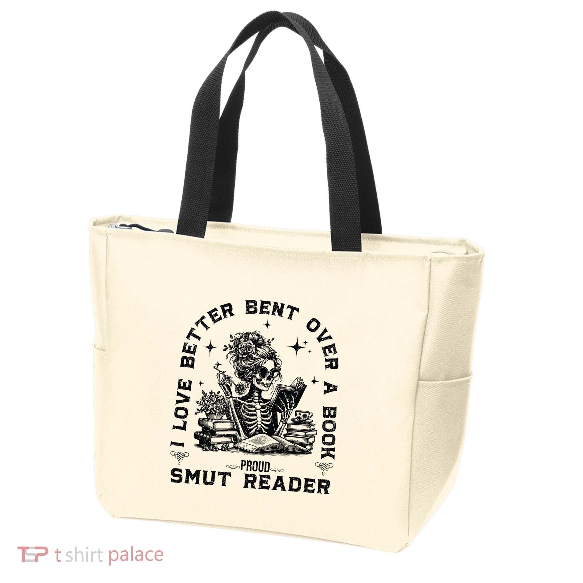 Book Lover Spread Those Pages Tote Bag