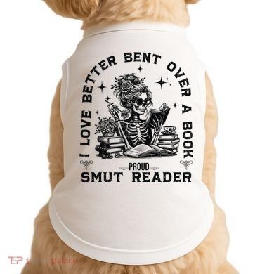 Book Lover Spread Those Pages Doggie Tank