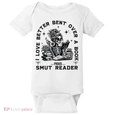 Book Lover Spread Those Pages Baby Bodysuit