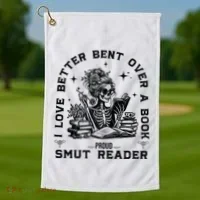 Book Lover Spread Those Pages Golf Towel thumb 1