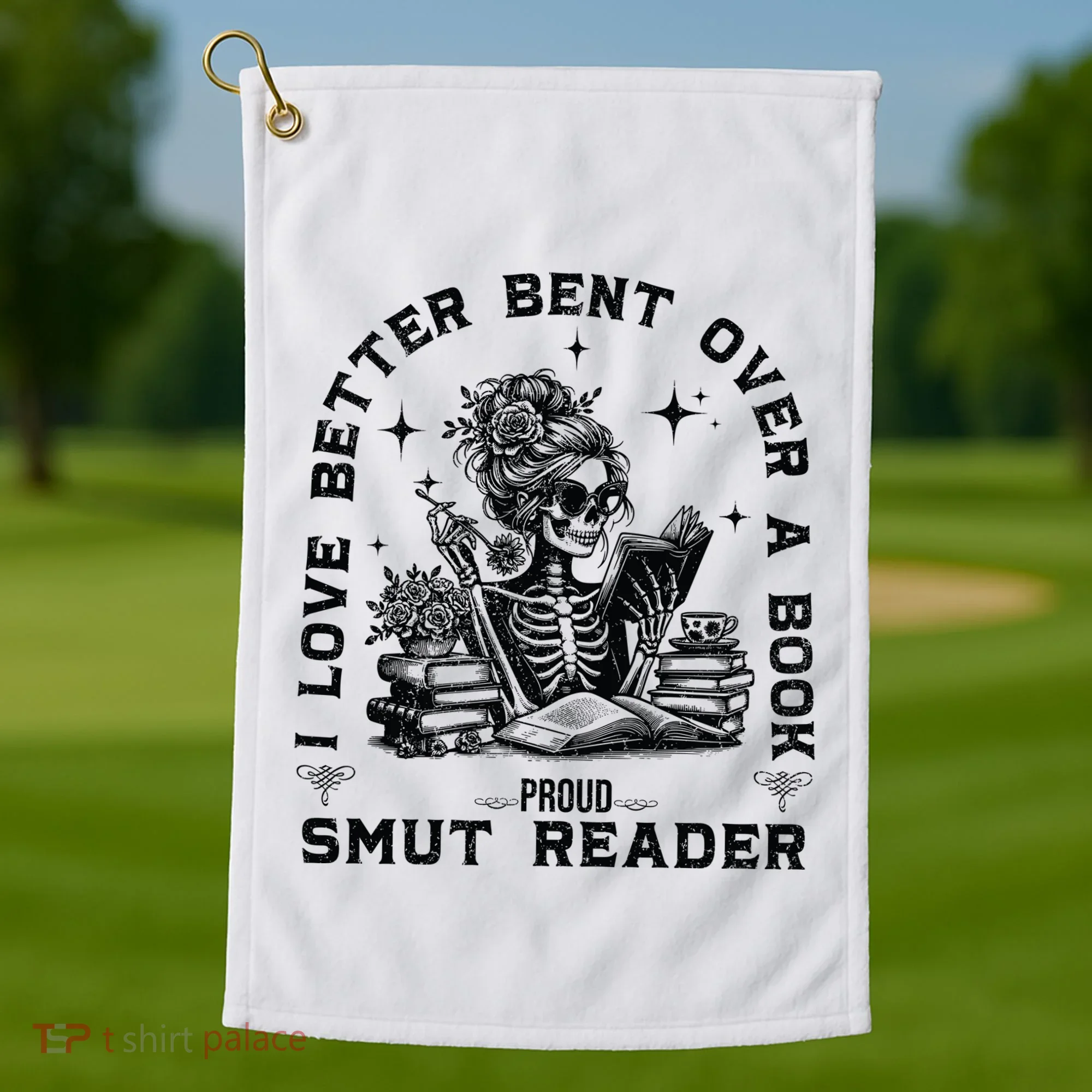 Book Lover Spread Those Pages Golf Towel