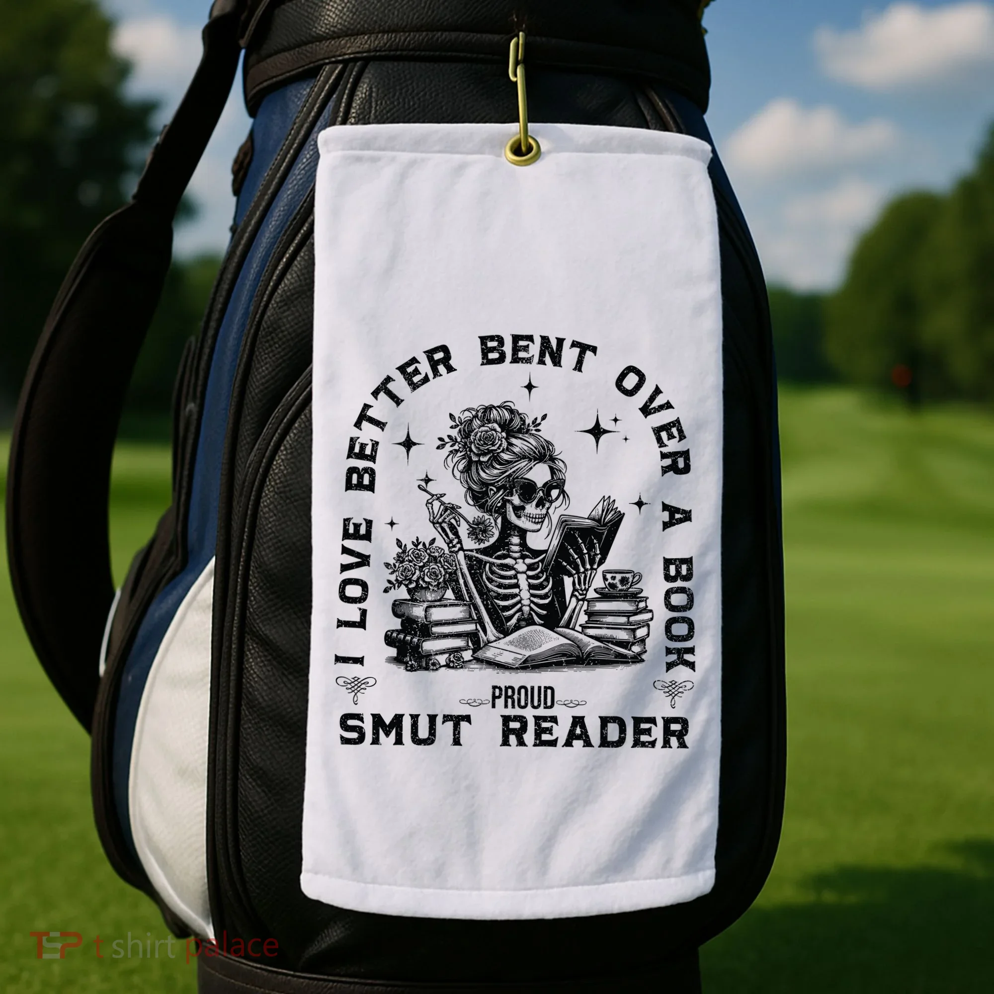 Book Lover Spread Those Pages Golf Towel
