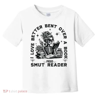Book Lover Spread Those Pages Toddler T-Shirt