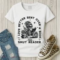 Book Lover Spread Those Pages Women's T-Shirt thumb 3