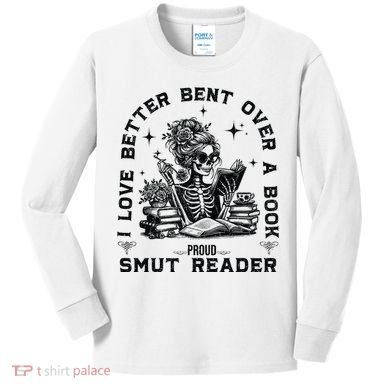 Book Lover Spread Those Pages Kids Long Sleeve Shirt