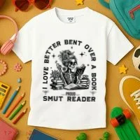 Book Lover Spread Those Pages Kids T-Shirt thumb 3