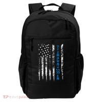 Blue Line Tacoma Distressed National Police Week Backpack thumb 0