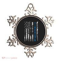Blue Line Tacoma Distressed National Police Week Ornament thumb 0