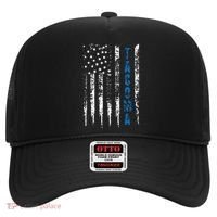 Blue Line Tacoma Distressed National Police Week Hat thumb 0