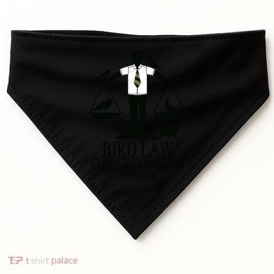 Bird Law T Funny USA-Made Doggie Bandana