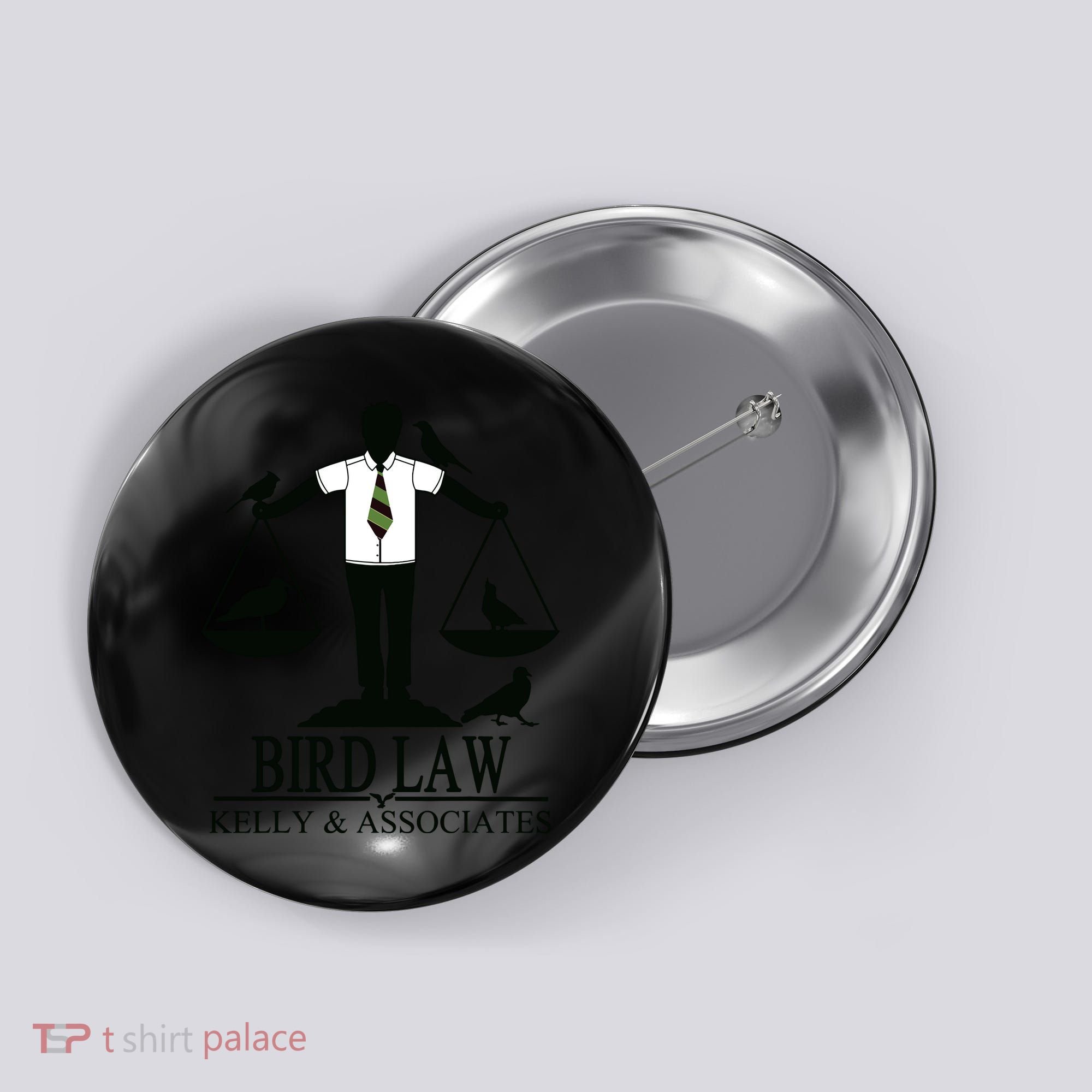 Bird Law T Funny Button