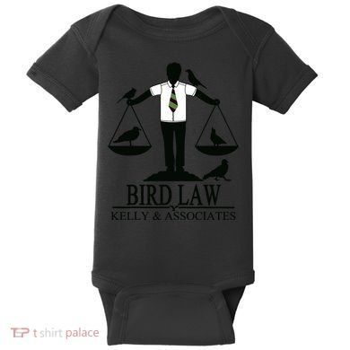 Bird Law T Funny Baby Bodysuit