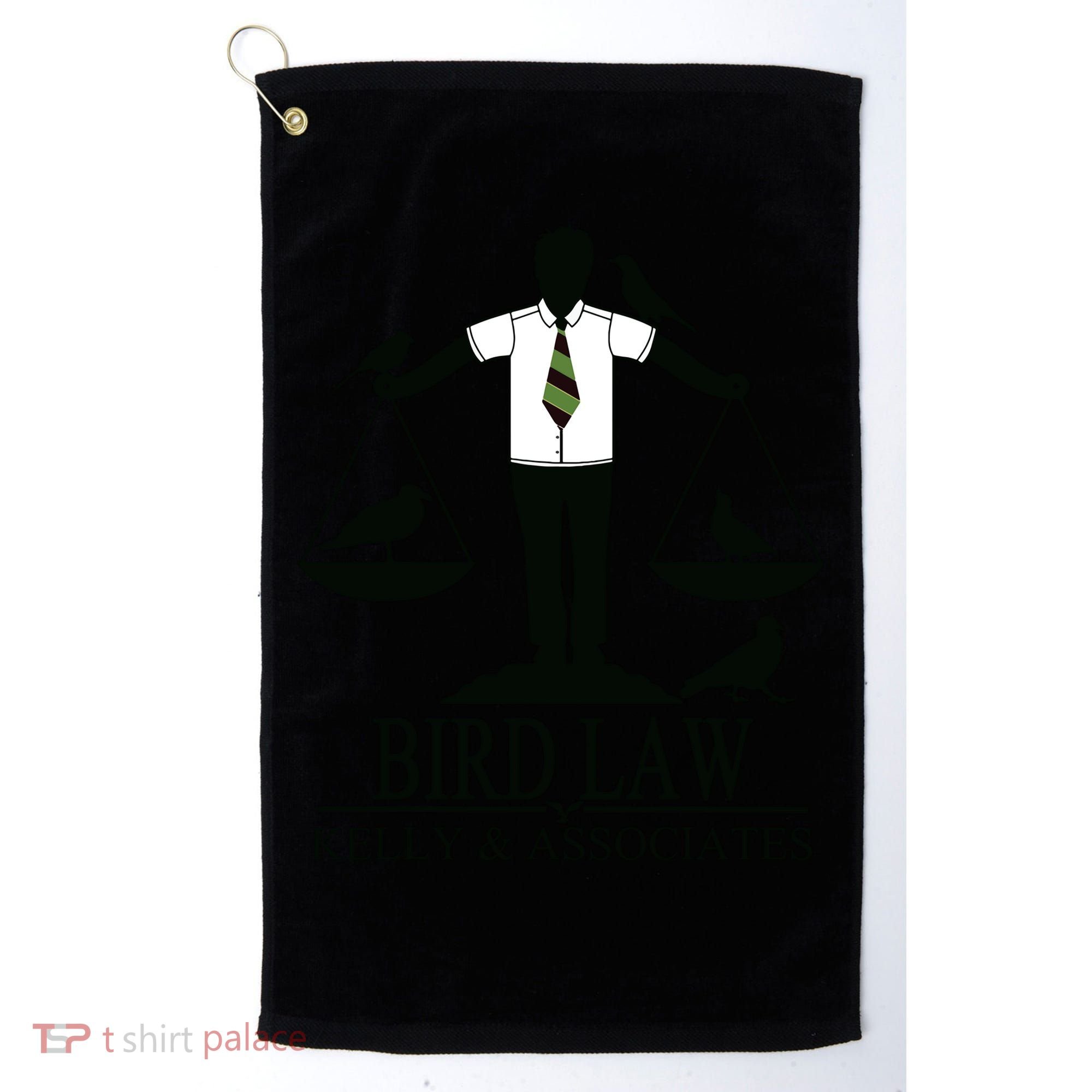 Bird Law T Funny Golf Towel