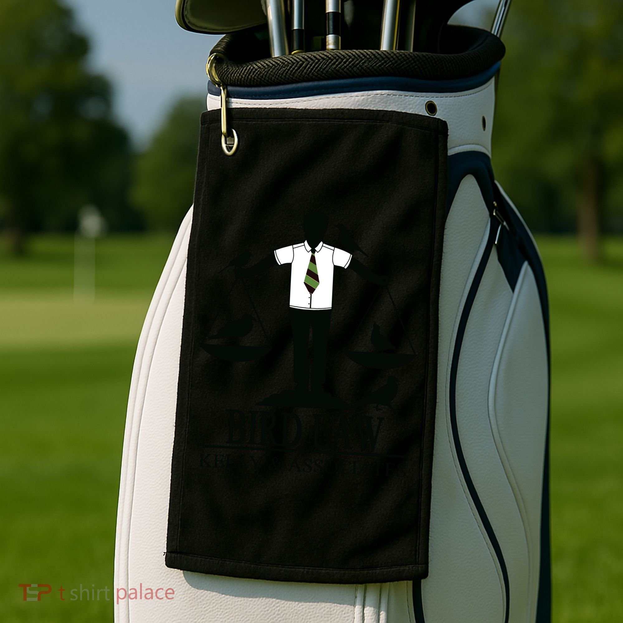 Bird Law T Funny Golf Towel