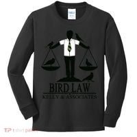 Bird Law T Funny Kids Long Sleeve Shirt thumb 0