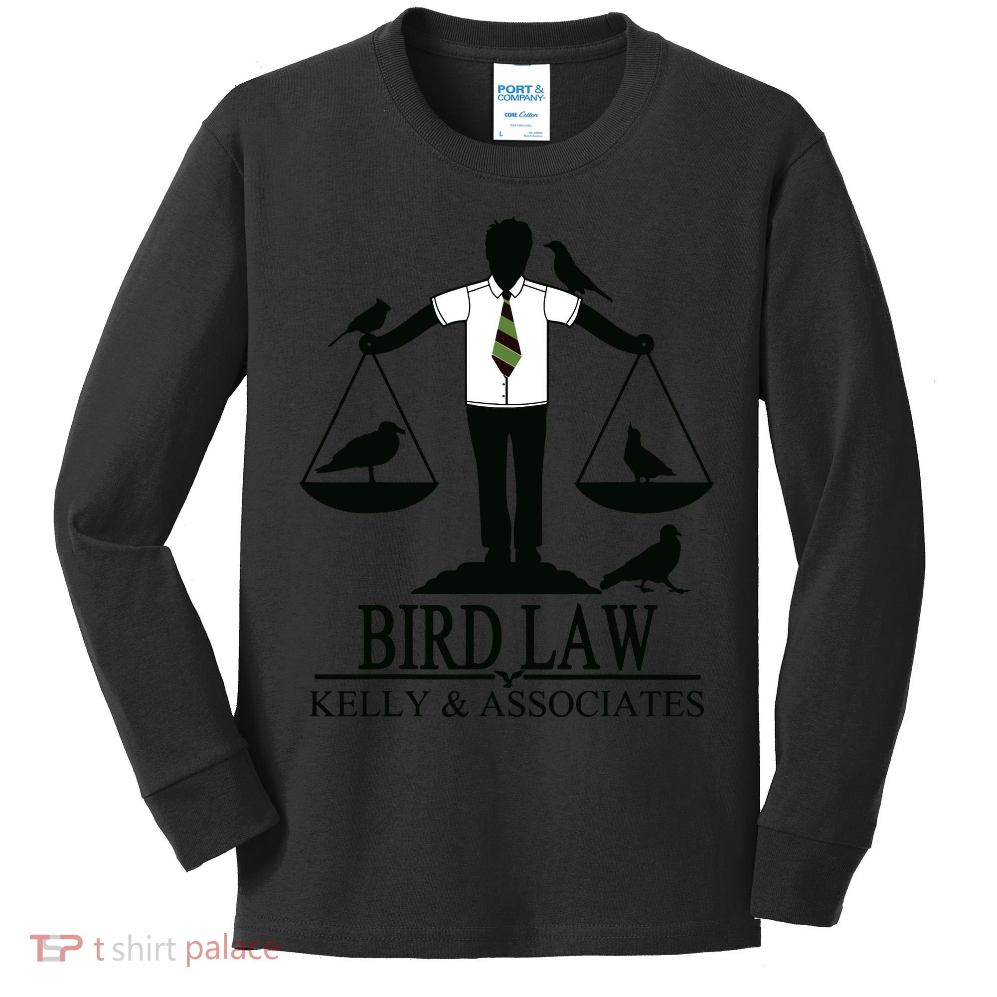 Bird Law T Funny Kids Long Sleeve Shirt