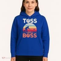 Bocce Legend Toss Like A Boss Funny Bocce Ball Cute Gift Hoodie thumb 5