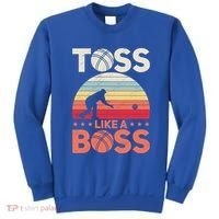 Bocce Legend Toss Like A Boss Funny Bocce Ball Cute Gift Sweatshirt thumb 0