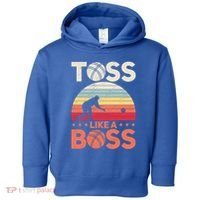 Bocce Legend Toss Like A Boss Funny Bocce Ball Cute Gift Toddler Hoodie thumb 0
