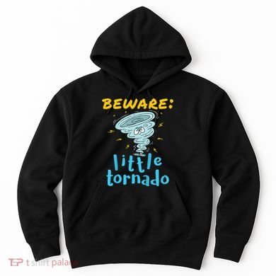 Beware Little Tornado Twister Active Hoodie