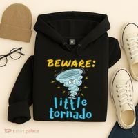 Beware Little Tornado Twister Active Hoodie thumb 4