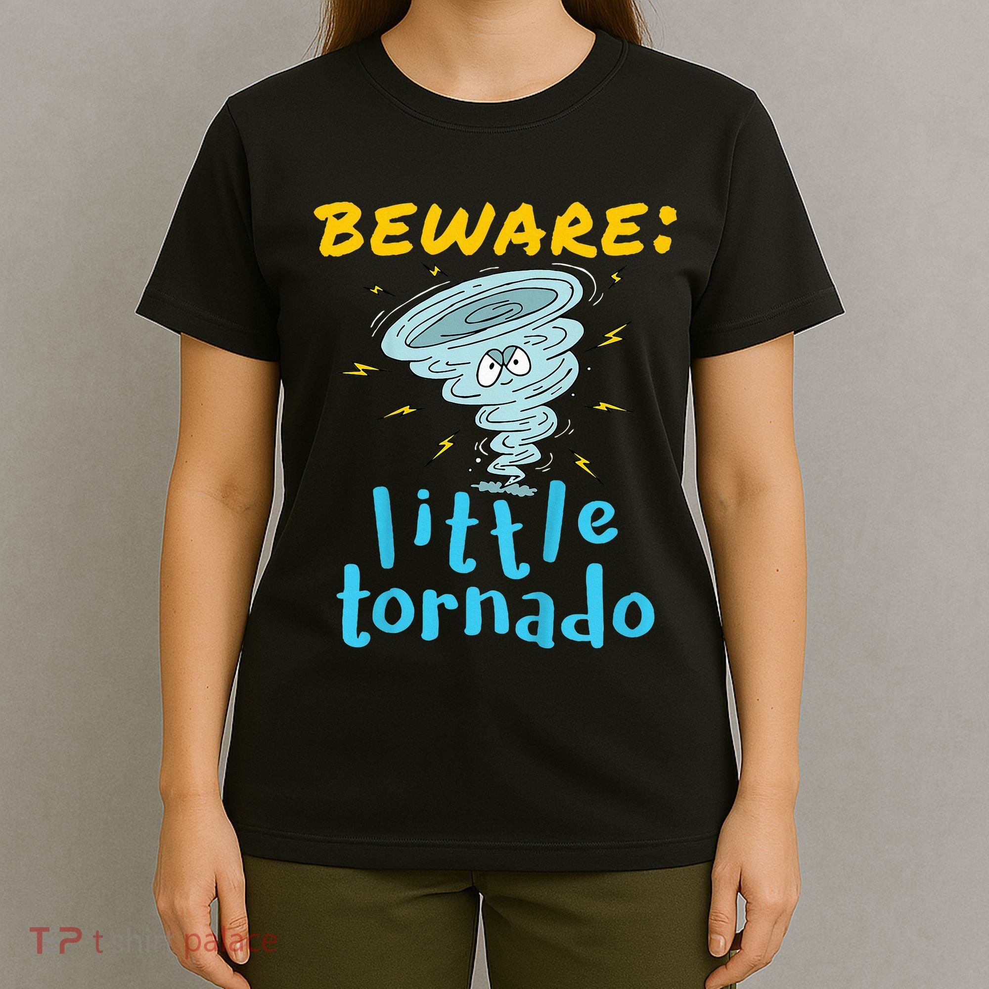 Beware Little Tornado Twister Active T-Shirt