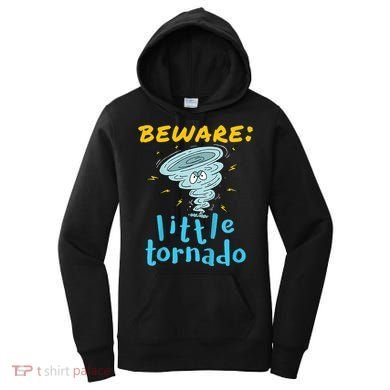 Beware Little Tornado Twister Active Women's Hoodie