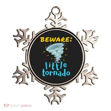 Beware Little Tornado Twister Active Ornament
