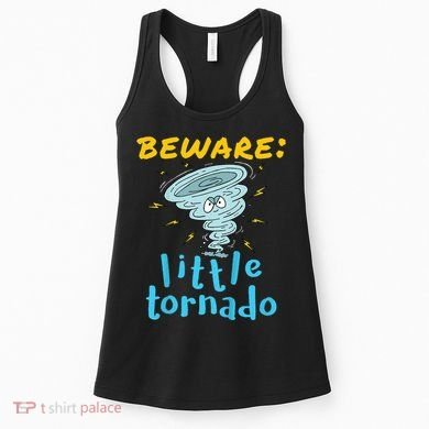 Beware Little Tornado Twister Active Women's Tank Top