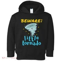 Beware Little Tornado Twister Active Toddler Hoodie thumb 0