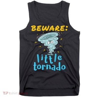 Beware Little Tornado Twister Active Tank Top