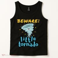 Beware Little Tornado Twister Active Tank Top thumb 2