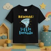 Beware Little Tornado Twister Active Toddler T-Shirt thumb 3