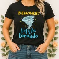 Beware Little Tornado Twister Active Women's T-Shirt thumb 2