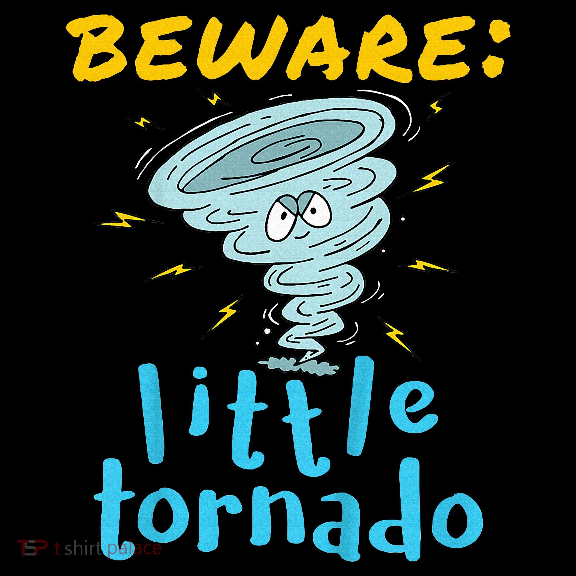 Beware Little Tornado Twister Active Women's T-Shirt