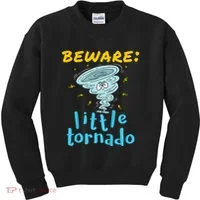Beware Little Tornado Twister Active Kids Sweatshirt thumb 0
