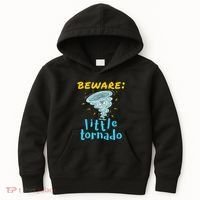 Beware Little Tornado Twister Active Kids Hoodie thumb 0