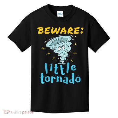 Beware Little Tornado Twister Active Kids T-Shirt