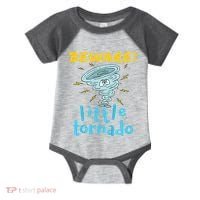 Beware Little Tornado Twister Active Infant Baby Jersey Bodysuit thumb 0