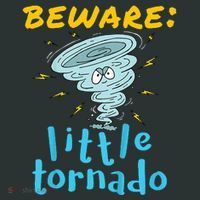 Beware Little Tornado Twister Active Infant Baby Jersey Bodysuit thumb 2